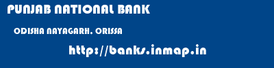 PUNJAB NATIONAL BANK  ODISHA NAYAGARH, ORISSA    banks information 